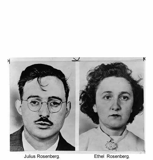 Ethel Rosenberg y Julius Rosenberg fue un matrimonio de Estados Unidos de América ejecutado en la silla eléctrica acusados de espionaje. Fue la primera ejecución por espionaje de civiles en la historia de Estados Unidos.
